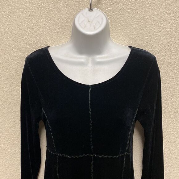 Cykxtees Velvet Maxi Dress Medium - Picture 4 of 6